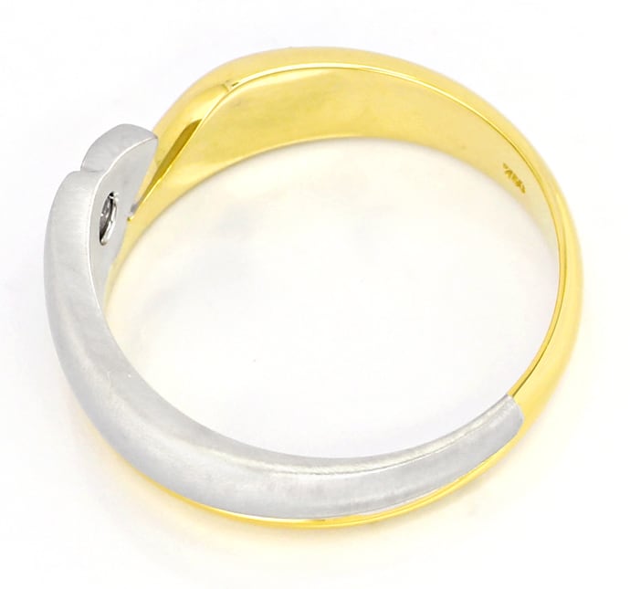 Foto 3 - Designer Ring Brillant lupenrein 18K Bicolor, S5630